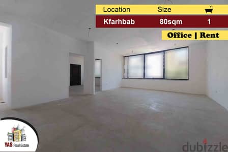 Kfarhbab 80m2 | Office For Rent | Perfect Investment | IV MJ |