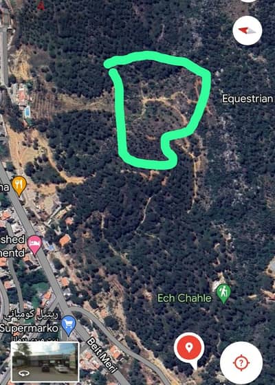 2385 Sqm | Land for sale in Beit Meri | Mountain view