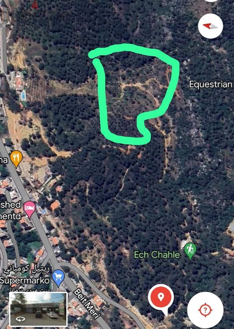 2385 Sqm | Land for sale in Beit Meri | Mountain view 0