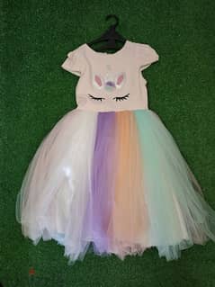 unicorn dress kids 0