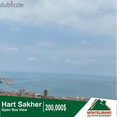 open Sea View Apartment for sale in Haret sakher!!!