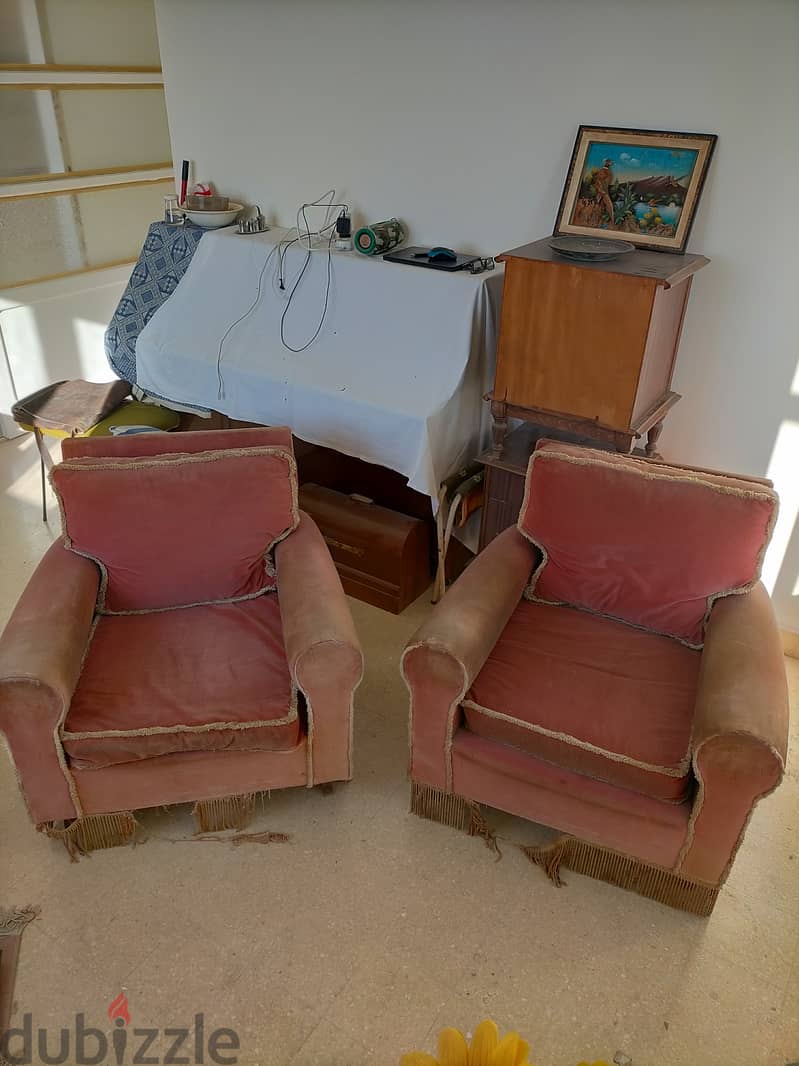 Antique Armchairs from 1950s 1