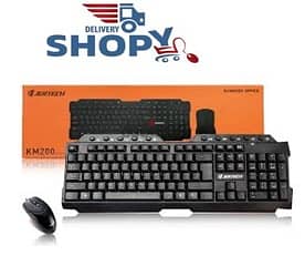 Keyboard KM 200 wireless combo