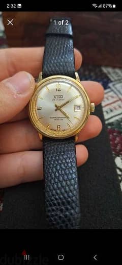 Flora swiss made super automatic mvmt vintage and rare