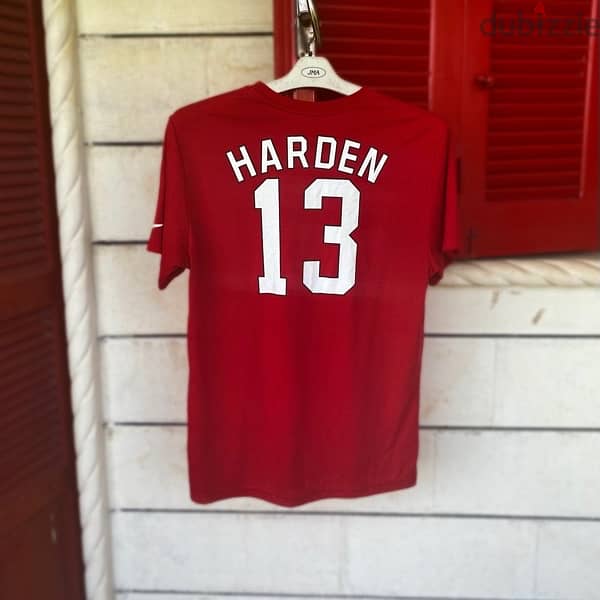 NIKE x JAMES HARDEN Xmas Red T-Shirt. 1