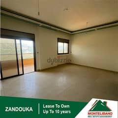 135000$!!! Lease to Own Up to 10 Years Apartment located in Zandouka