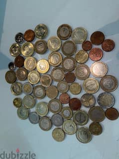 coins from several countries