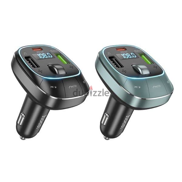 Hoco E76 Pole PD30W + QC3.0 Car Bluetooth FM Transmitter 3