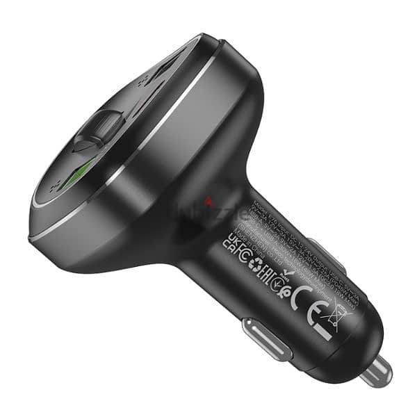 Hoco E76 Pole PD30W + QC3.0 Car Bluetooth FM Transmitter 3