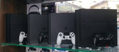 ps4 fat / slim used like new multiple bundles available!