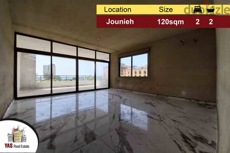 Jounieh 120m2 | Under Construction | Partial View | IV AC |