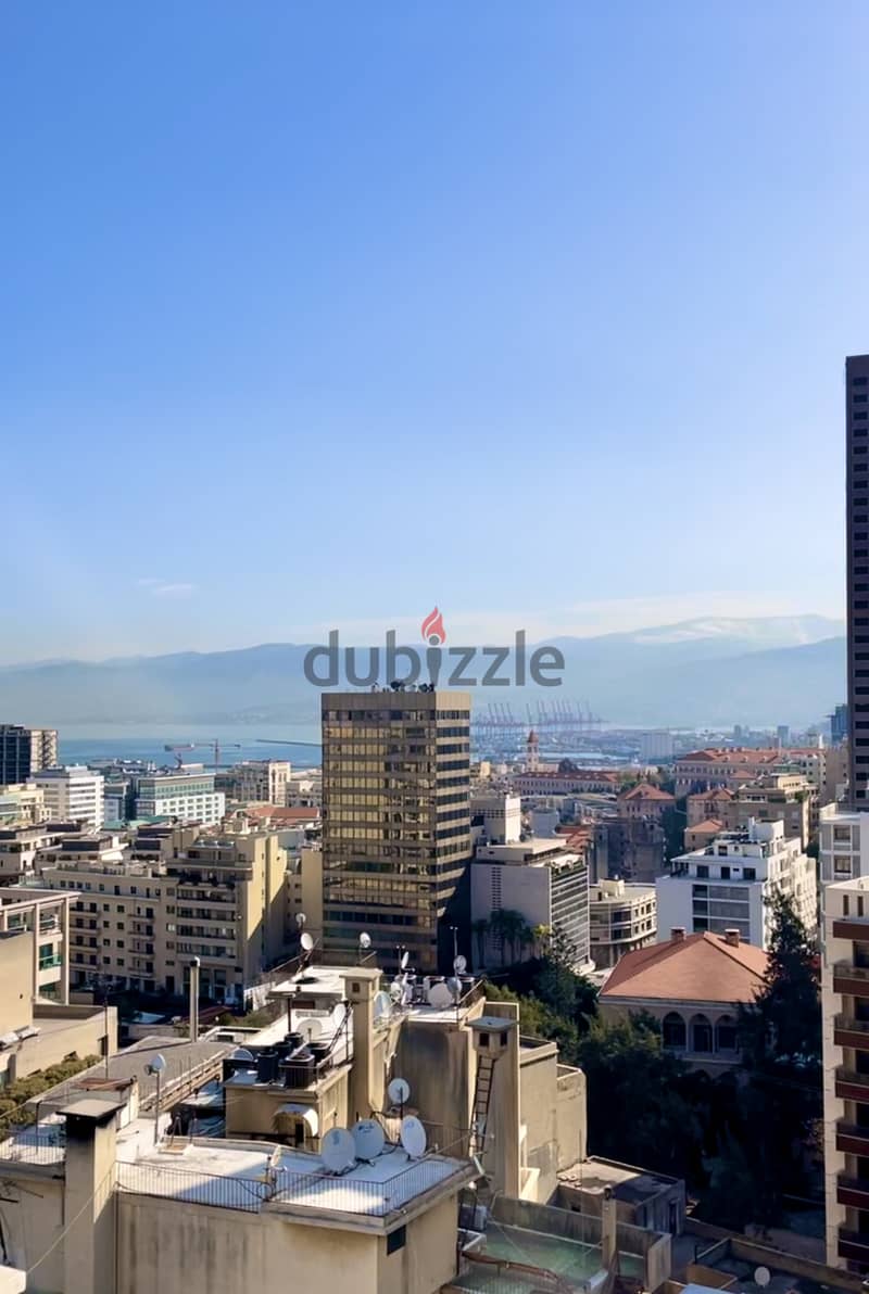 Sea View Spacious 3BD Apartment in Heart of Beirut for Rent 16