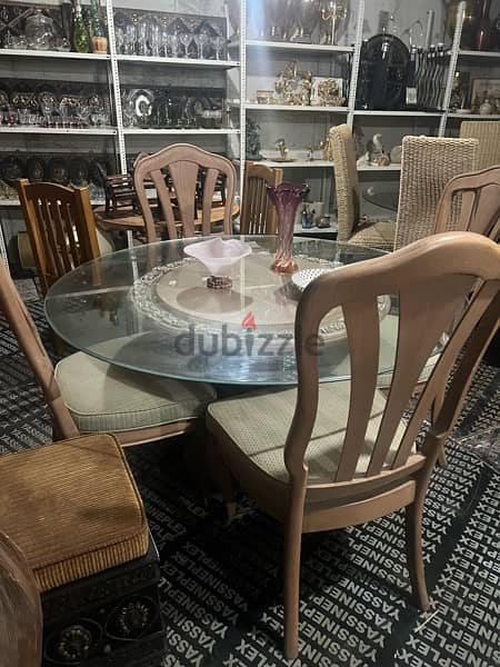 solid wood dining table with 4 chairs 2