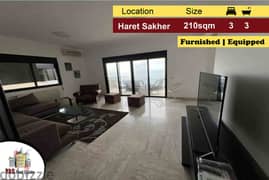 Haret Sakher 210m2 | Furnished/Equipped | Panoramic View | IV |