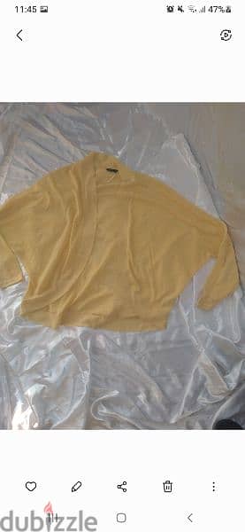 cardigan Splash Xs S m l yellow  1=7$ or 3=15$ 5