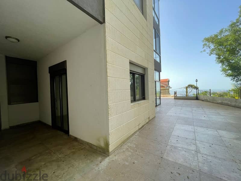 Bikfaya | Brand New 165m² + 165m² Terrace | Open View | Semi Furnished 2