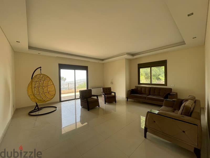 Bikfaya | Brand New 165m² + 165m² Terrace | Open View | Semi Furnished 15