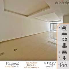 Biakout | Brand New 120m² + 60m² Terrace | 2 Underground Parking 0