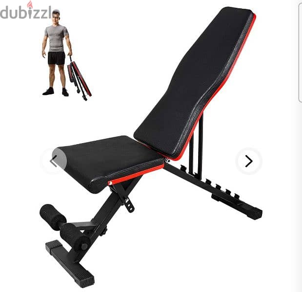 two adjustable doubles and bench 1