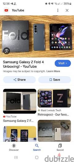 Samsung Z Fold 4 512GB Full package