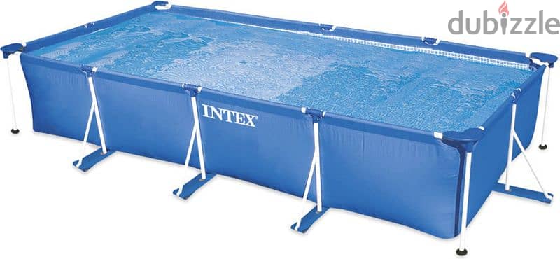 Intex 3-in-1 Rectangular Frame Pool With Filter Pump 450 x 220 x 84 cm 2