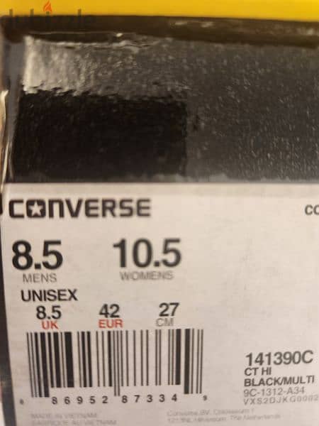 Original Converse Size 42 2