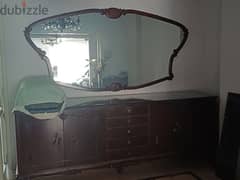 buffet + mirror بوفيه + مرآة 0