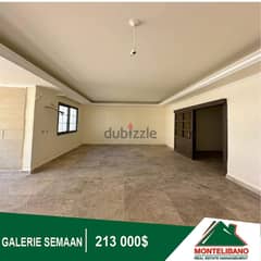 213000$!! Apartment for sale located in Galerie Semaan