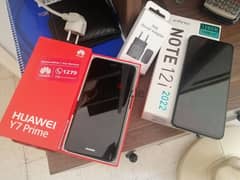 2 phones infinix & Huawei