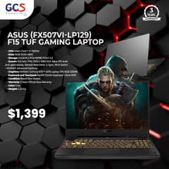 Asus (FX507VI-LP129) F15 TUF Gaming Laptop