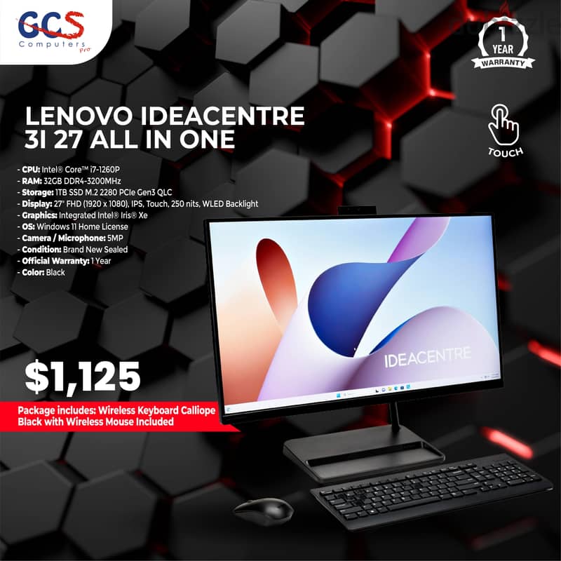 Lenovo IdeaCentre 3i 27 All In One 0