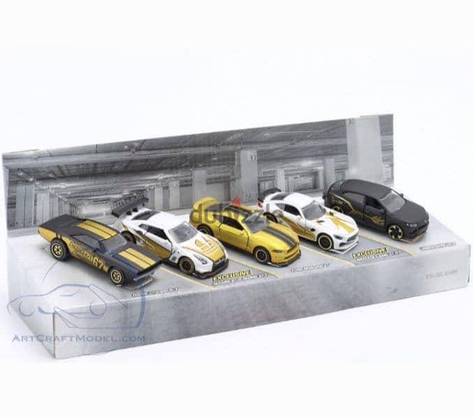 Majorette 5 car set diecast car model 1;64. 1