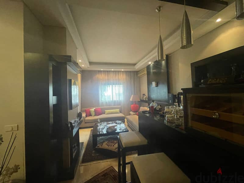 One Floor Apartment for Sale in Rabieh/Sea View/Terrace/Garden 4