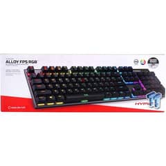 HyperX Fps RGB full mechanical gaming keyboard 0