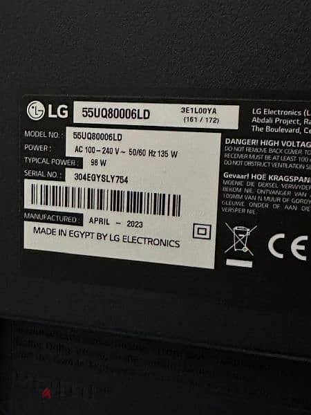 55-inch smart LG 3