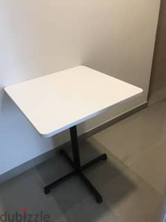 Plain White Table