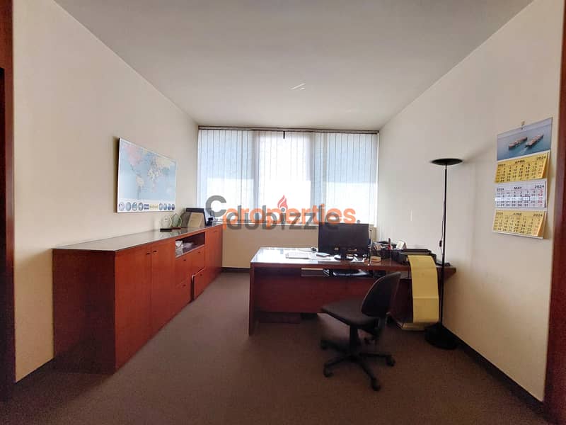 luxury office for rent in jal el dib-مكتب فاخر للإيجار جل الديب CPSM38 9