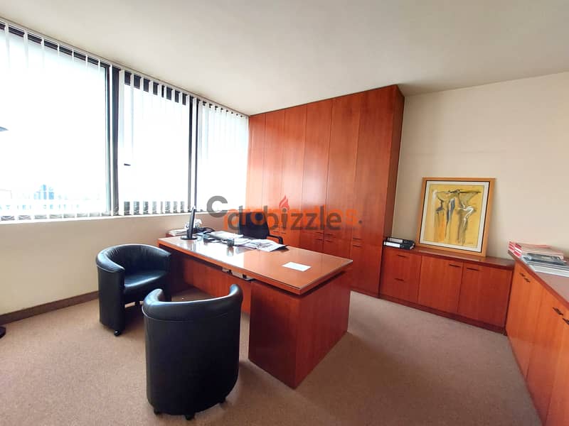 luxury office for rent in jal el dib-مكتب فاخر للإيجار جل الديب CPSM38 10