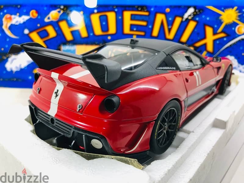 1/18 diecast Super Rare Ferrari 599 XX Evolution #11 IN BOX 5