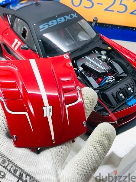 1/18 diecast Super Rare Ferrari 599 XX Evolution #11 IN BOX 12