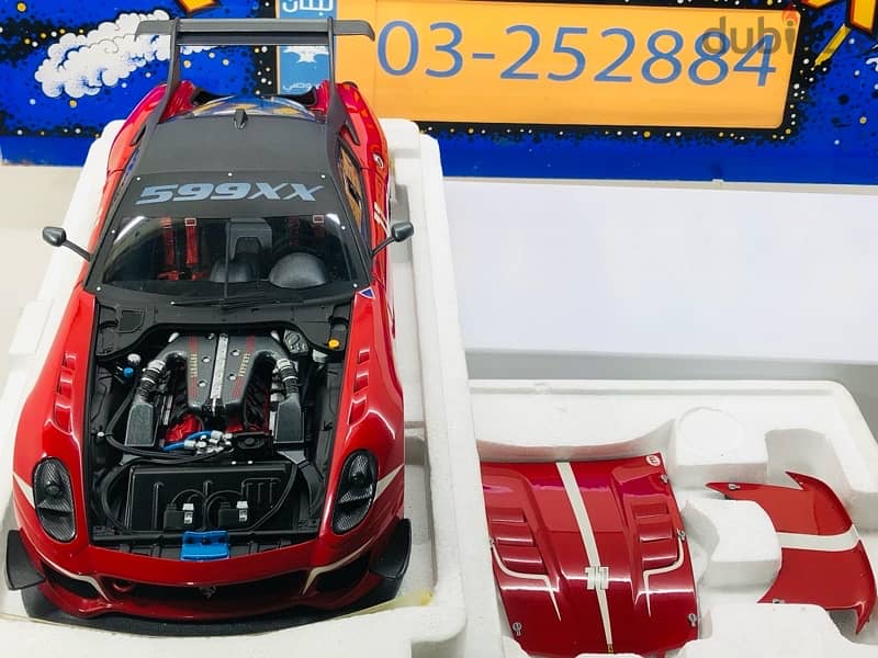 1/18 diecast Super Rare Ferrari 599 XX Evolution #11 IN BOX 14