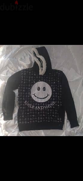 hoodie black white Xs to xL 4