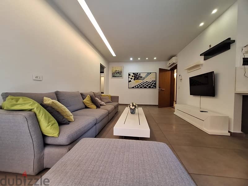 A nice modern apartment W/Terrace for RENT or SALE in Mansourieh. 2