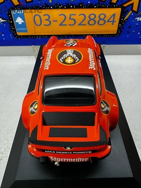 1/18 diecast Porsche 934  1976 #12 (LIMITED 750 PIECES) Jägermeister 5