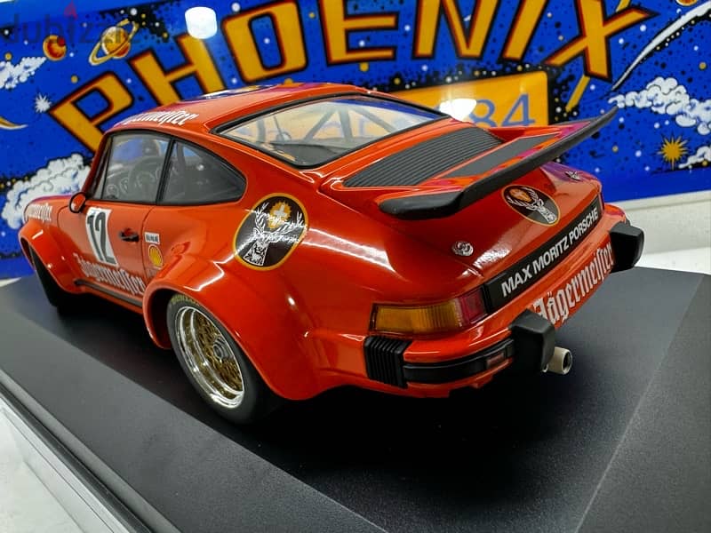 1/18 diecast Porsche 934  1976 #12 (LIMITED 750 PIECES) Jägermeister 9