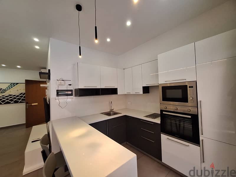 A very nice furnished modern apartment with Terrace in Mansourieh. 7