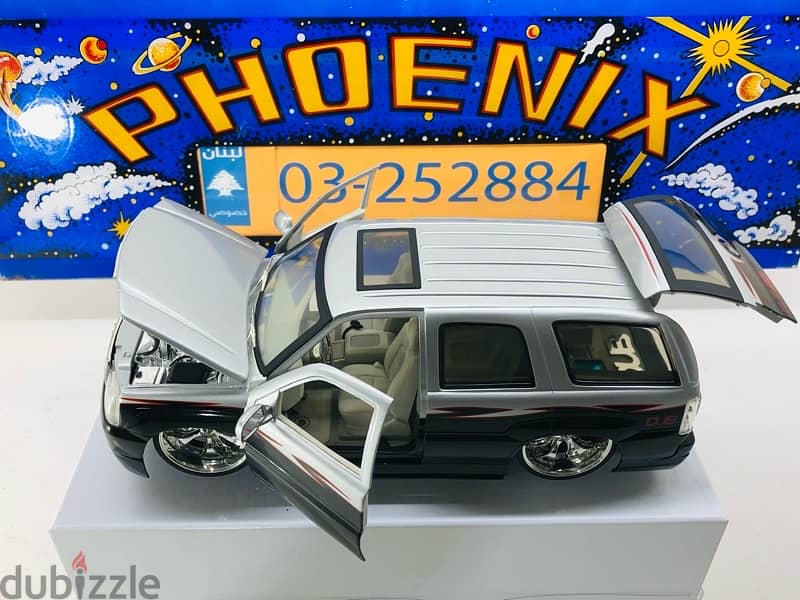 1/18 diecast Cadillac Escalade DUB CITY Spinner Rims (Out of Print) 6