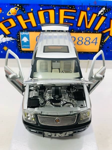 1/18 diecast Cadillac Escalade DUB CITY Spinner Rims (Out of Print ...