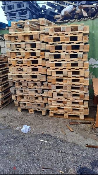 طبالي خشب Wooden pallets بيع شراء ديكور شحن استيراد تصديرغذائية مستودع 3