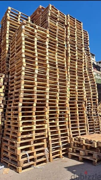 طبالي خشب Wooden pallets بيع شراء ديكور شحن استيراد تصديرغذائية مستودع 4